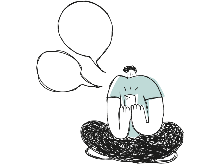 Illustration Beratung Jugendliche